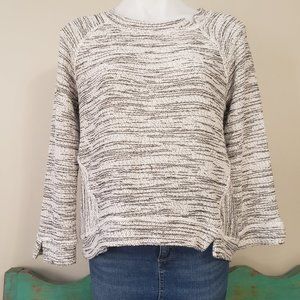 Habitat Black and White Knit Top
